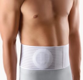 BORT Incisional Scar Rupture Hernia Support with Silicone Pad & Cover -15