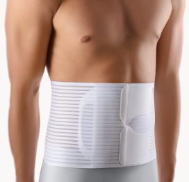 BORT Incisional Scar Rupture Hernia Support with Silicone Pad & Cover -0