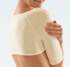 CLIMACare® Angora Wool Shoulder Warmer- For Arthritis & Cold Sensitivity -0