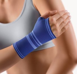 BORT Wrist Support with Hemmed Thumb Opening -0