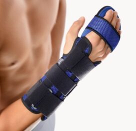 BORT Soft Hand Wrist Brace with Adjustable Finger Support, For Arthritis & Carpal Tunnel -0