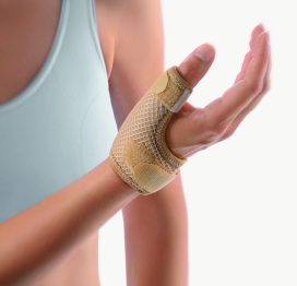 BORT SOFT Short Thumb Splint, For Thumb Arthritis, Pain, Sprain- BEIGE