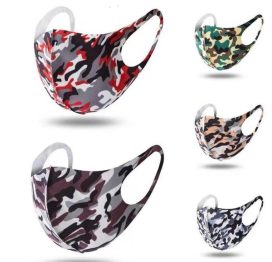 Face Mask, 2 Pack, Camo, Soft, Reusable, Washable, Thin Face Mask, Essential