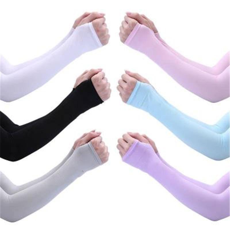 Wholesale Cotton Arm Sleeves Long Stretchy Breathable Arm sleeve