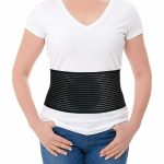 BSOS Umbilical Hernia, Abdominal Support Truss Belt with 1 Non- Removable Pad