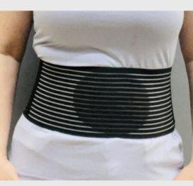 BSOS Umbilical Hernia, Abdominal Truss Belt with 1 Removable Silicone Pad, Unisex