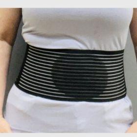 BSOS Umbilical Hernia, Abdominal Truss Belt with 1 Removable Silicone Pad, Unisex