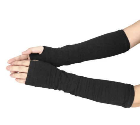 2 Soft Stretchy Undersleeves, Stockinette, Arm Warmer, for Wrist Brace, Casts, Sports
