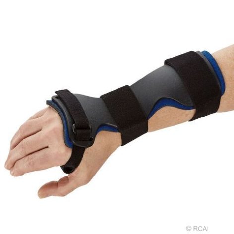 RCAI Dorsal Hand Brace, SOFT CTS Dorsal Splint, 1 Wrist Brace, Carpal Tunnel Arthritis, USA