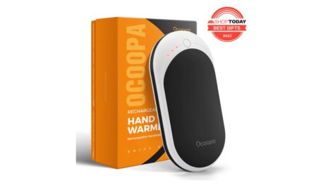 Ocoopa Hand Warmer- Normal Charge, Rechargeable, 5,200 MaH, Power Bank