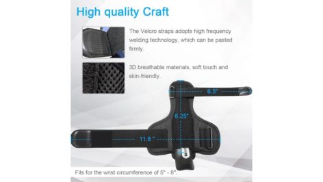 BSOS Universal Soft Thumb Wrist Brace Long COMBO Brace CMC MCP - Image 4