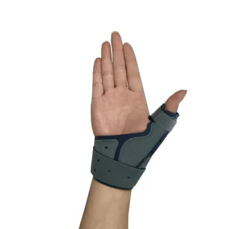 Velour Thumb Brace Immobilizer with Steel Support For CMC, Arthritis, Thumb Sprain - Image 2