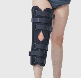 BSOS Three Panel Knee Immobilizer, Knee Splint, Knee Brace