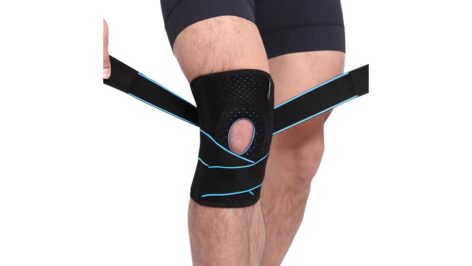 BSOS Knee Brace Wrap, Open Patella, 2 Supportive Stays, ACL, MCL - Image 3