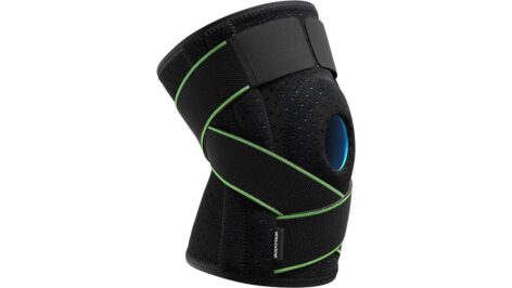 BSOS Knee Brace Wrap, Open Patella, 2 Supportive Stays, ACL, MCL